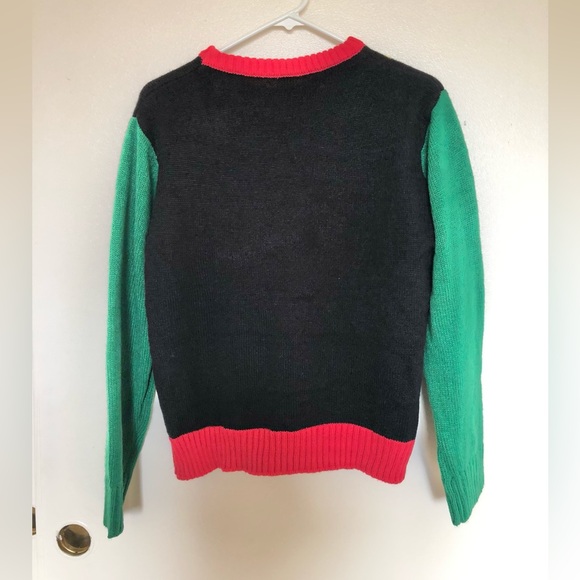 Holiday Time Elf Ugly Christmas Sweater with Jingle Bells NWOT - Picture 3 of 6